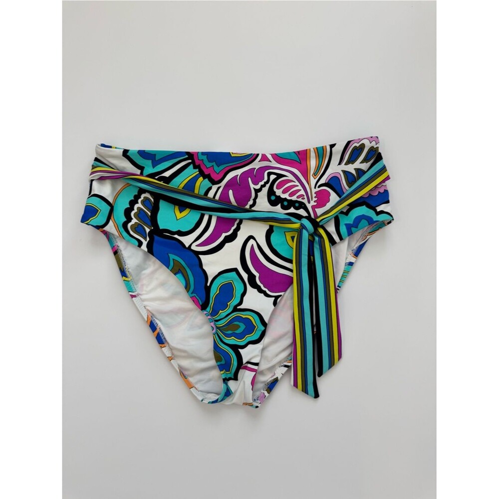 Trina Turk Mandalay High Waist Bikini Bottom Size 10